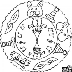 Mandala, šašek