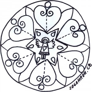 Mandala, anděl