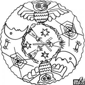 Mandala, sova